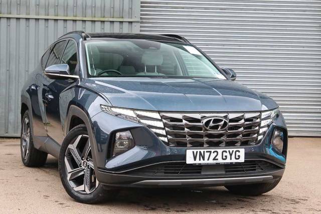 Hyundai Tucson HYBRID 1.6 T-GDi (230ps) Ultimate 4x4 vehicle Hybrid Blue