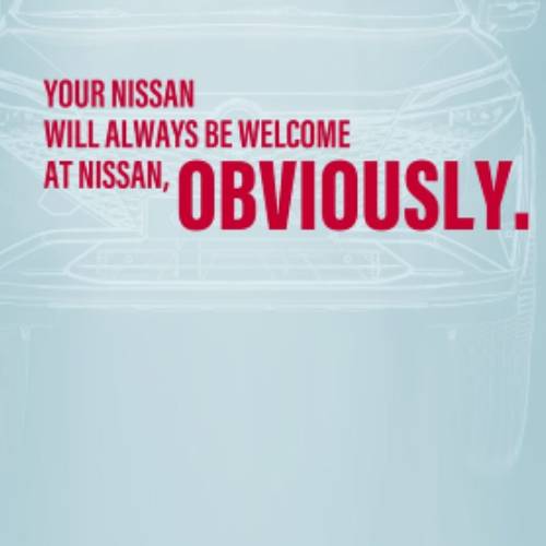 Your Nissan Will Always Be Welcome At Nissan